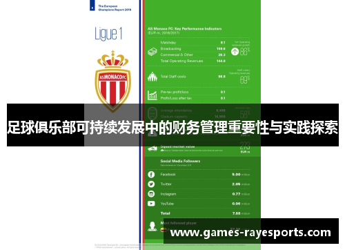 足球俱乐部可持续发展中的财务管理重要性与实践探索 足球俱乐部可持续发展中的财务管理重要性与实践探索