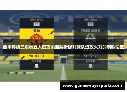 西甲锋线三重奏五大进攻策略解析提升球队进攻火力的制胜法宝